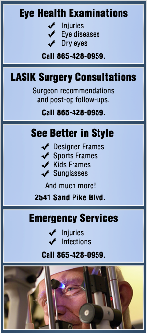 Vision Care - Pigeon Forge, TN - Whaley Family Eyecare