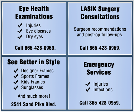 Optometrist - Pigeon Forge, TN - Whaley Family Eyecare